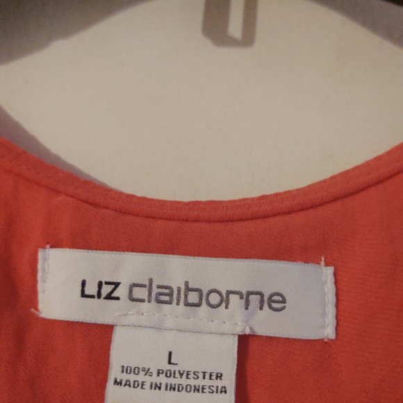 Liz Claiborne Coral tank tunic - Picture 5 of 5